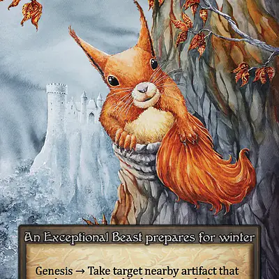 Frisky Red Squirrel imagen principal
