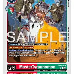 MasterTyrannomon (Near Mint) - Master