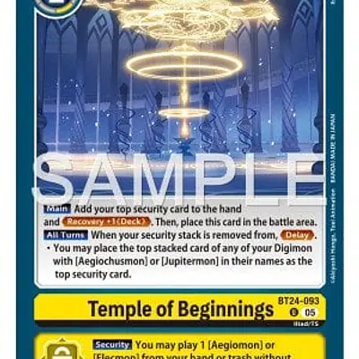 Temple of Beginnings imagen principal