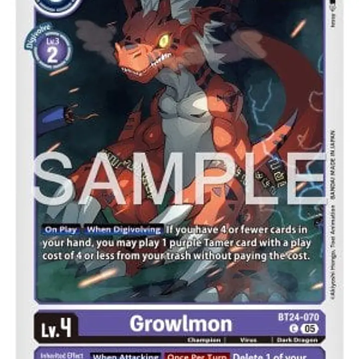 Growlmon - Master