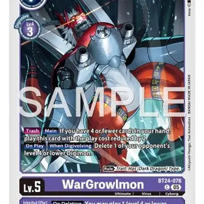 WarGrowlmon imagen principal