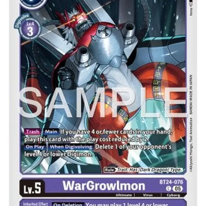 WarGrowlmon - Master