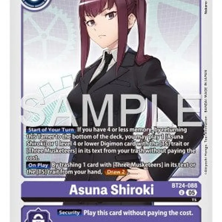 Asuna Shiroki (Near Mint) - Master