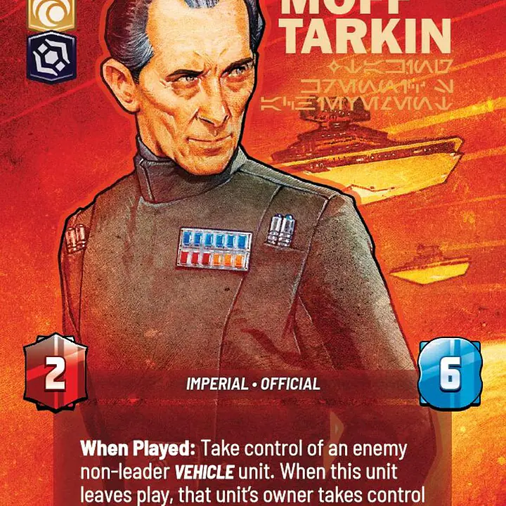 Grand Moff Tarkin (Near Mint) - Master