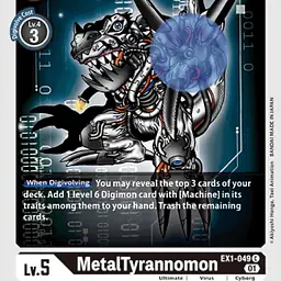 MetalTyrannomon - Master