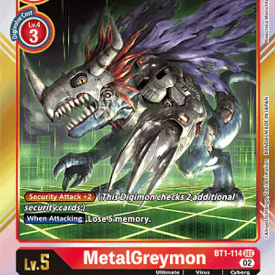 MetalGreymon (Near Mint) imagen principal