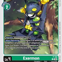 Exermon (Near Mint) - Master