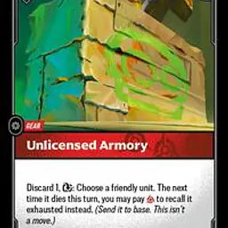 Unlicensed Armory (Near Mint) - Master