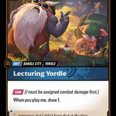 Lecturing Yordle (Near Mint) imagen principal