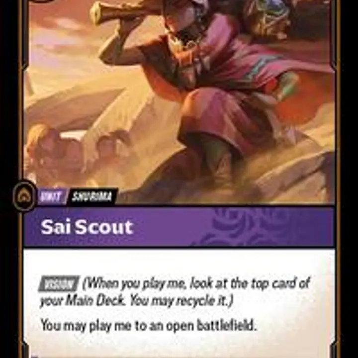 Sai Scout (Near Mint) - Master