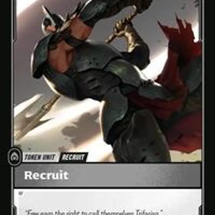 Recruit (272) // Buff (Near Mint) - Master