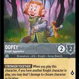 Dopey - Knight Apprentice (Near Mint) - Master
