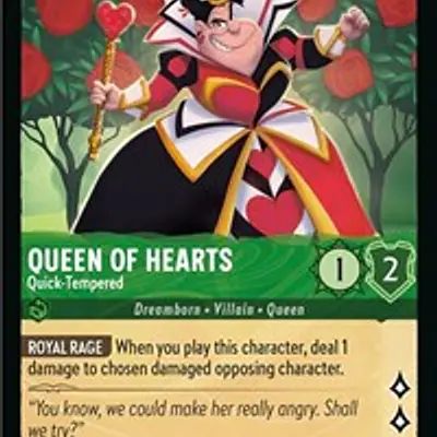 Queen of Hearts - Quick-Tempered (Near Mint) imagen principal
