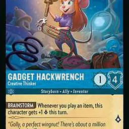Gadget Hackwrench - Creative Thinker (Near Mint) - Master