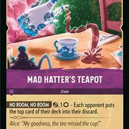 Mad Hatter's Teapot (Near Mint) - Master
