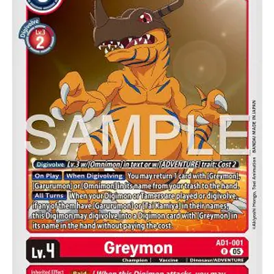 Greymon (Near Mint) imagen principal