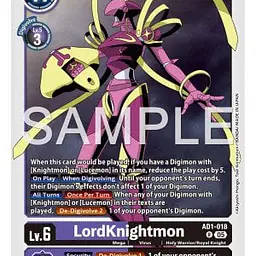 LordKnightmon (Near Mint) - Master