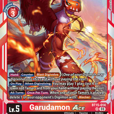 Garudamon (Near Mint) imagen principal