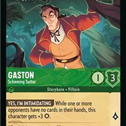 Gaston - Scheming Suitor (Near Mint) - Master