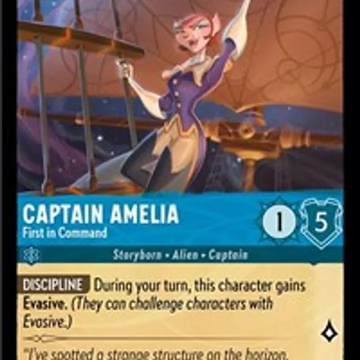 Captain Amelia - First in Command (Near Mint) - Master