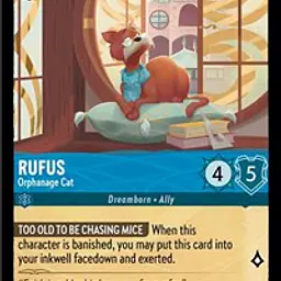 Rufus - Orphanage Cat (Near Mint) - Master