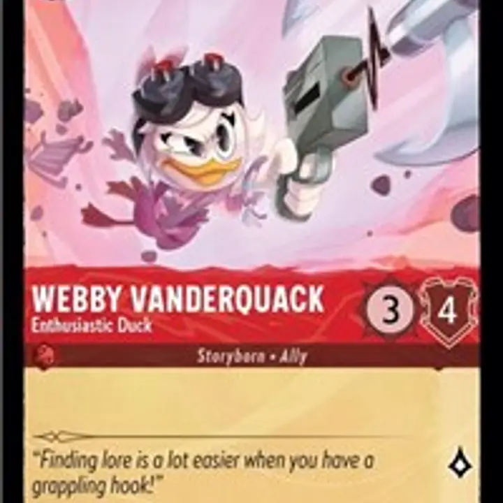 Webby Vanderquack - Enthusiastic Duck (Near Mint) - Master
