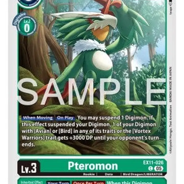 Pteromon (Near Mint) - Master