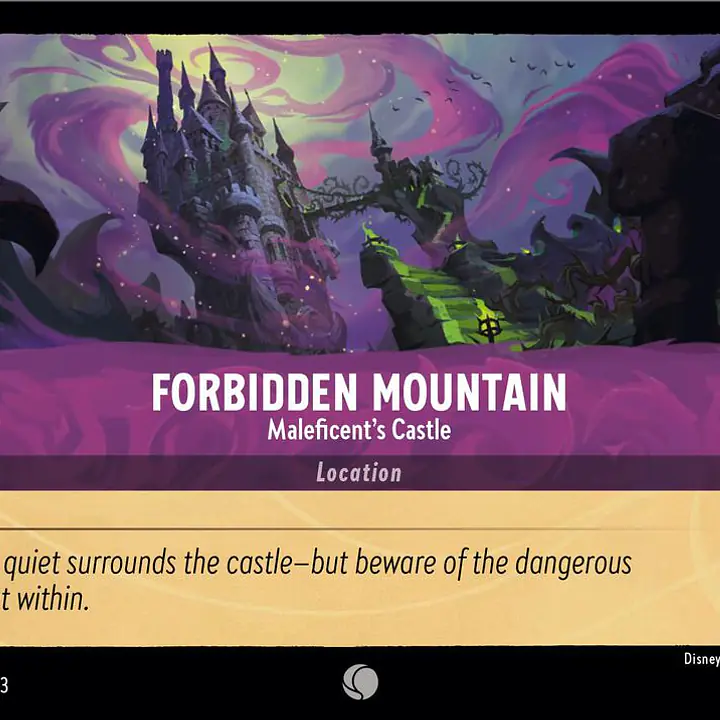 Forbidden Mountain - Maleficent's Castle (Near Mint) - Master