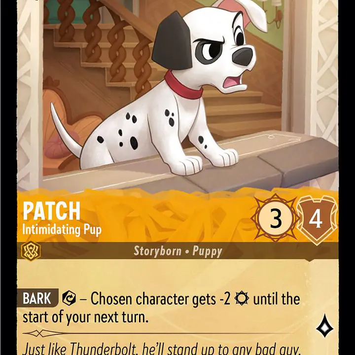 Patch - Intimidating Pup (Near Mint) - Master