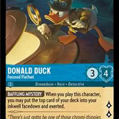 Donald Duck - Focused Flatfoot (Near Mint) imagen principal