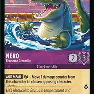 Nero - Fearsome Crocodile (Near Mint) imagen principal