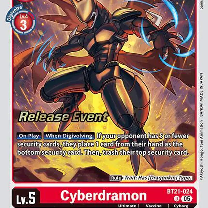 Cyberdramon (Release Event) - Master
