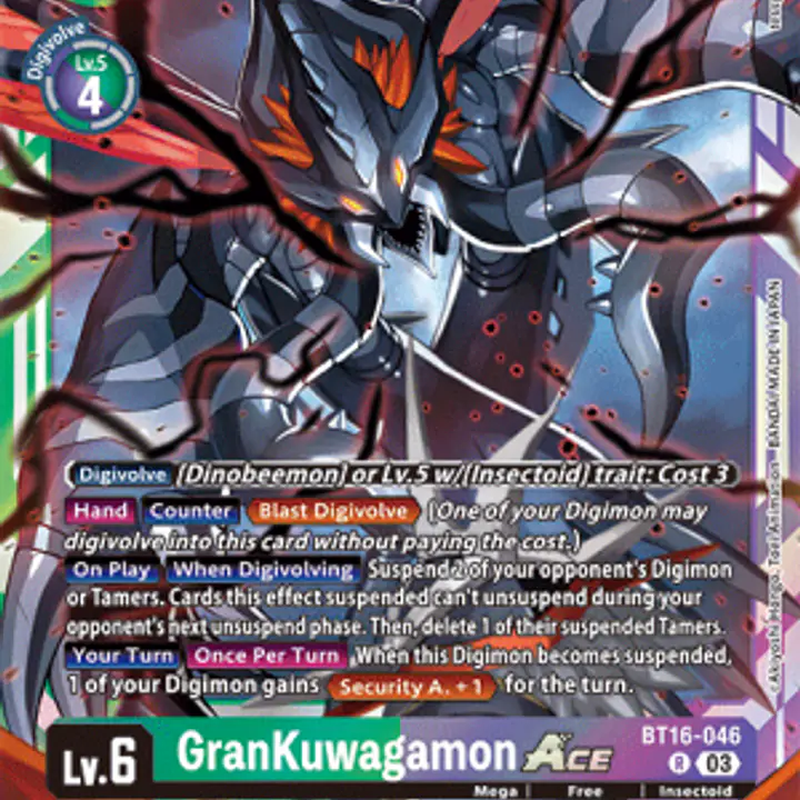 GranKuwagamon - Master