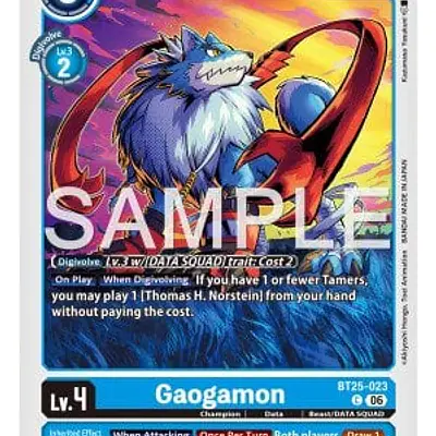 Gaogamon imagen principal