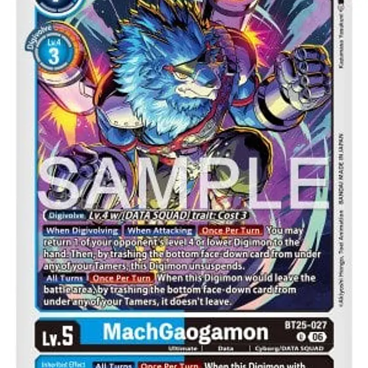 MachGaogamon - Master