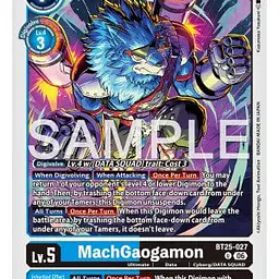MachGaogamon - Master