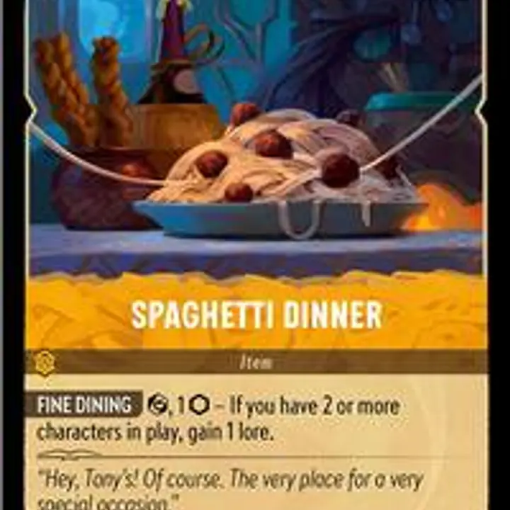 Spaghetti Dinner - Master
