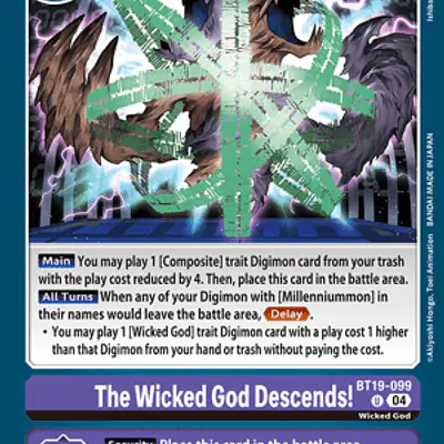 The Wicked God Descends! imagen principal