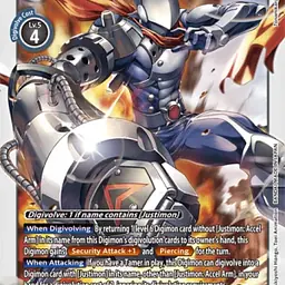 Justimon: Accel Arm - Master