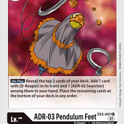 ADR-03 Pendulum Feet imagen principal