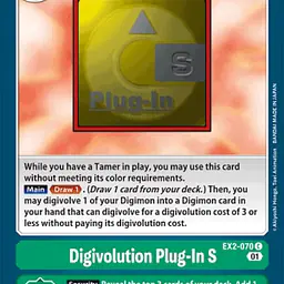 Digivolution Plug-In S - Master