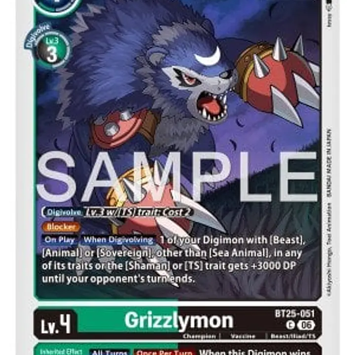 Grizzlymon - Master