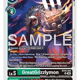 GreatGrizzlymon - Master