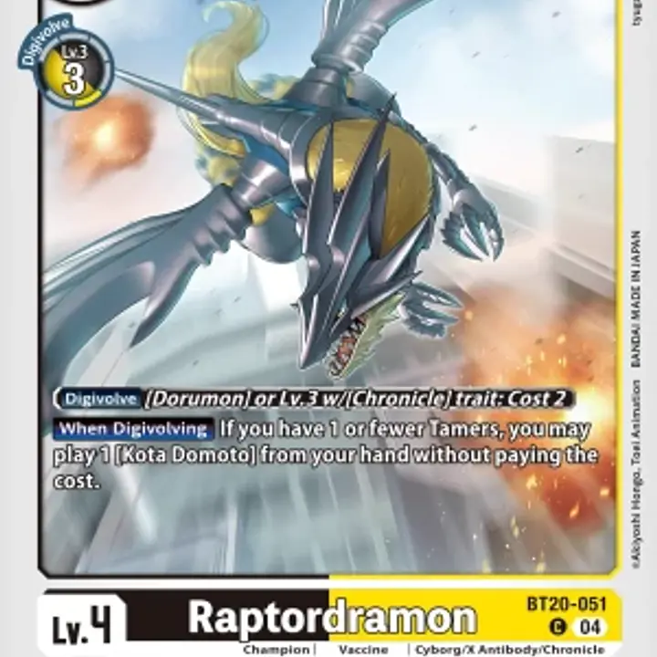 Raptordramon - Master