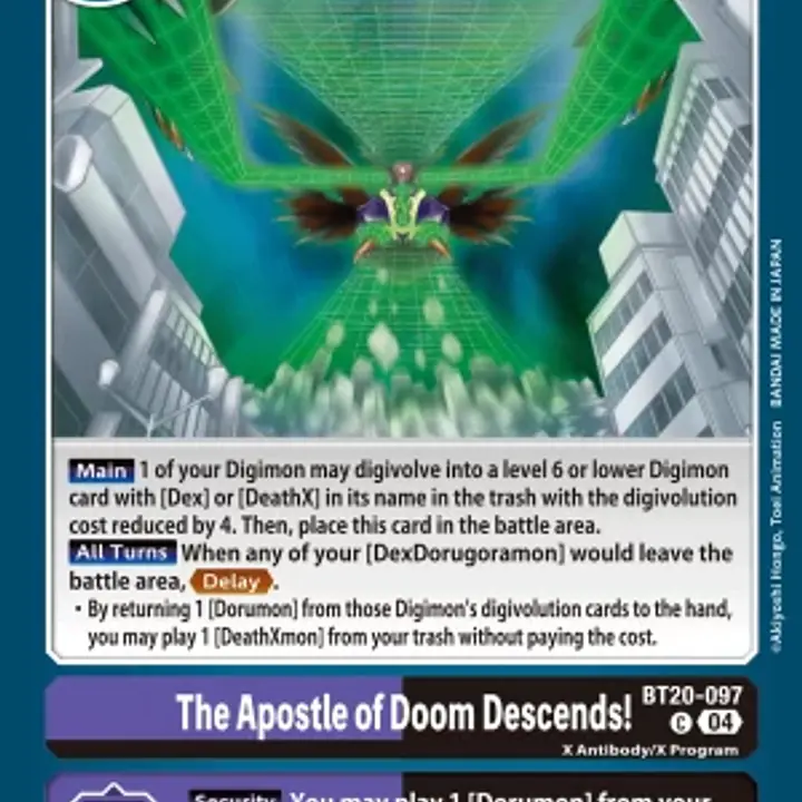 The Apostle of Doom Descends! - Master