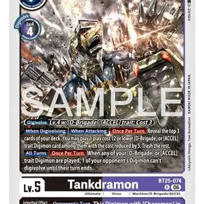 Tankdramon imagen principal