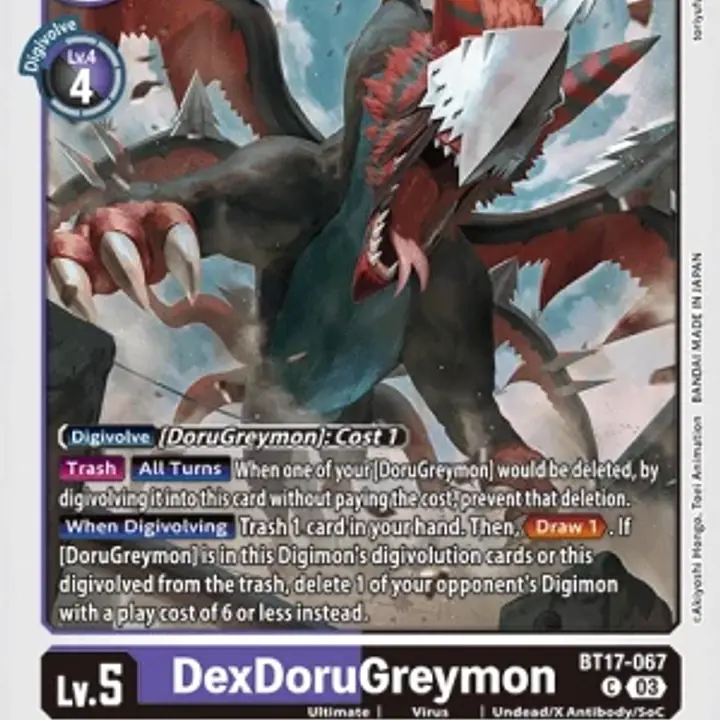 DexDoruGreymon - Master