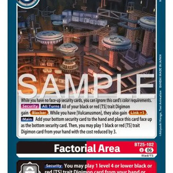 Factorial Area - Master