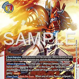 ShineGreymon: Burst Mode - Master
