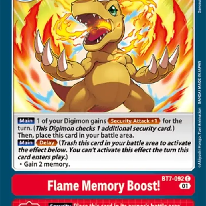 Flame Memory Boost! - Master